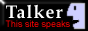 This website really does talk! A web button with the description: This website really does talk!